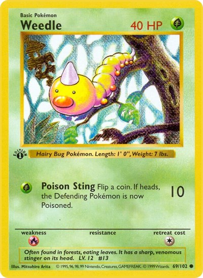 BSS: Weedle (1st Edition)