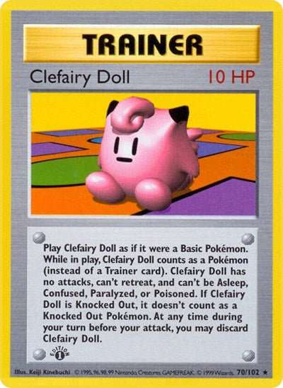 BSS: Clefairy Doll (1st Edition)