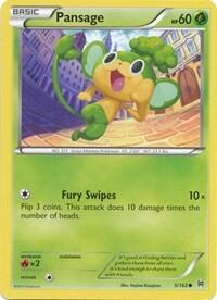BKT: Pansage (Reverse Holofoil)
