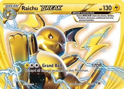 BKT: Raichu BREAK (Holofoil)