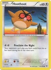 BKT: Hoothoot (Reverse Holofoil)