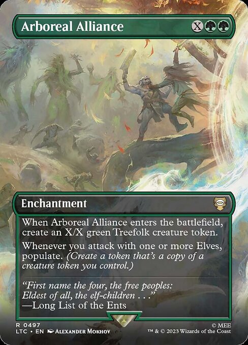 LTC: Arboreal Alliance (Borderless) (Foil)