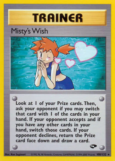 Misty's Wish 108/132 Unlimited Gym Challenge