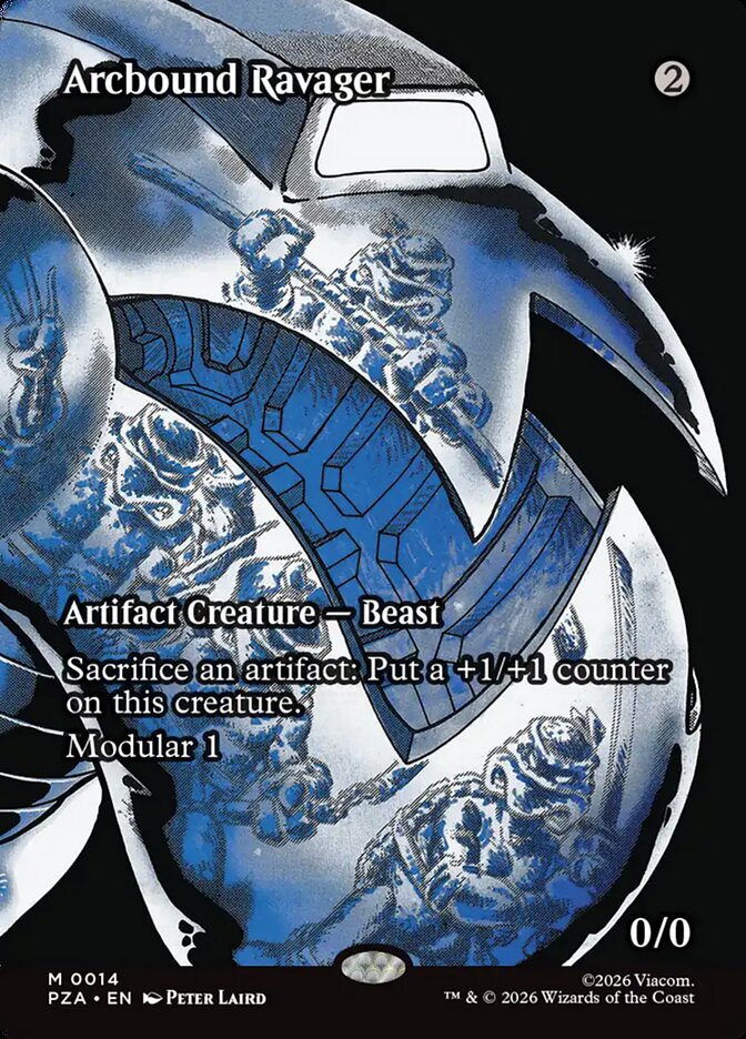 PZA: Arcbound Ravager (Borderless) (Foil)