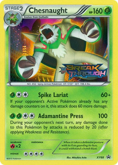 PR: Chesnaught (Prerelease) (Holofoil)