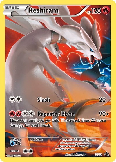PR: Reshiram (Full Art Promo) (Holofoil)