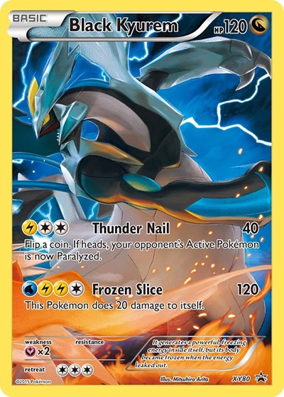 PR: Black Kyurem - XY80 (Holofoil)