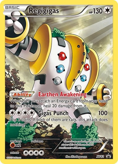PR: Regigigas (Full Art Promo) (Holofoil)