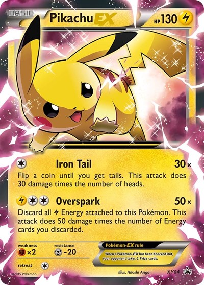 PR: Pikachu EX - XY84 (Holofoil)