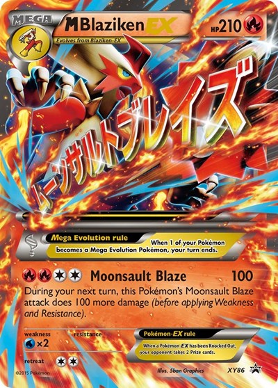 PR: M Blaziken EX (Holofoil)