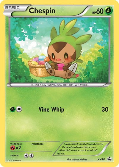 PR: Chespin (Collector Chest) (Holofoil)