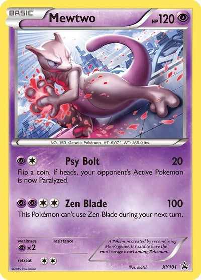 PR: Mewtwo - XY101 (Holofoil)