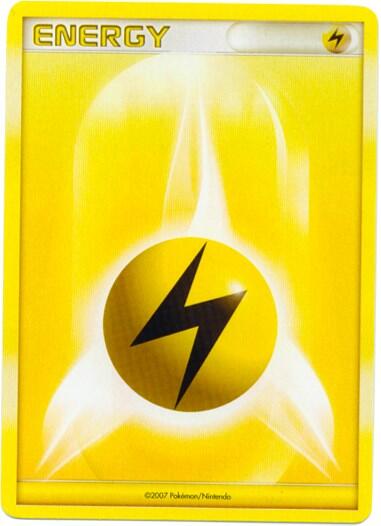 PR: Lightning Energy (2007-2008 League Promo) (Holofoil)