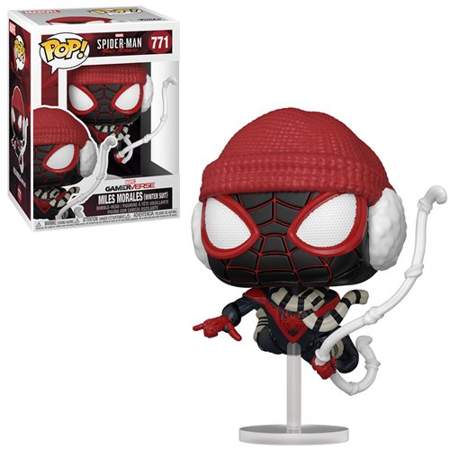 Spider-Man Miles Morales Game Winter Suit Funko Pop! Vinyl Figure (771)