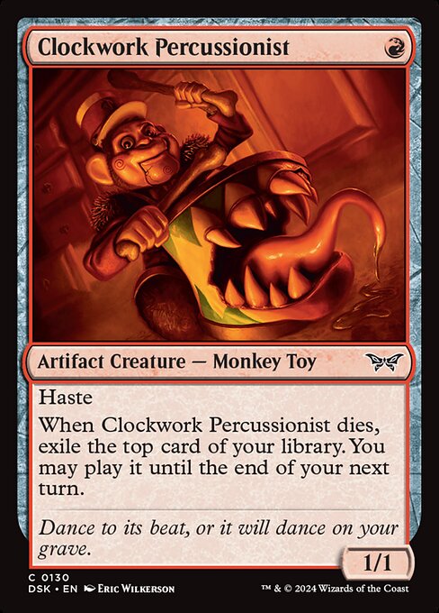 DSK: Clockwork Percussionist (0130)