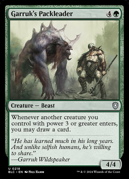 BLC: Garruk's Packleader