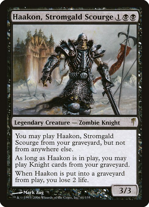 CSP: Haakon, Stromgald Scourge (Foil)