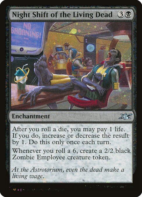 UNF: Night Shift of the Living Dead (Galaxy Foil)