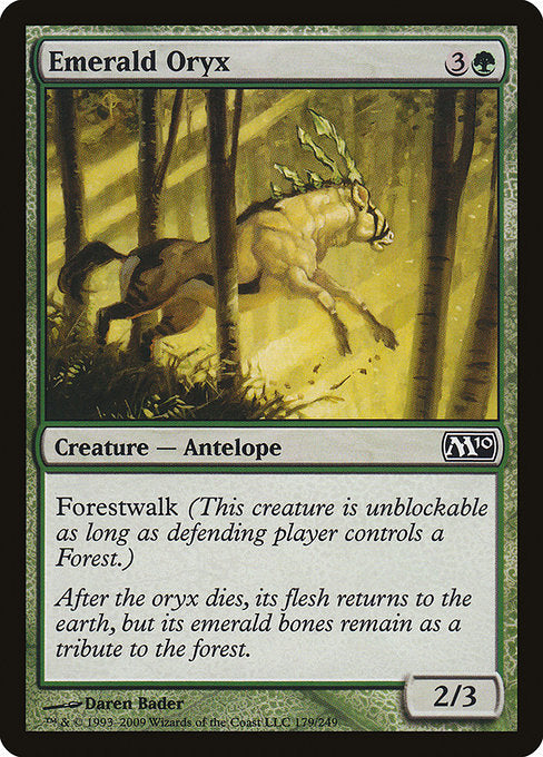 M10: Emerald Oryx (Foil)