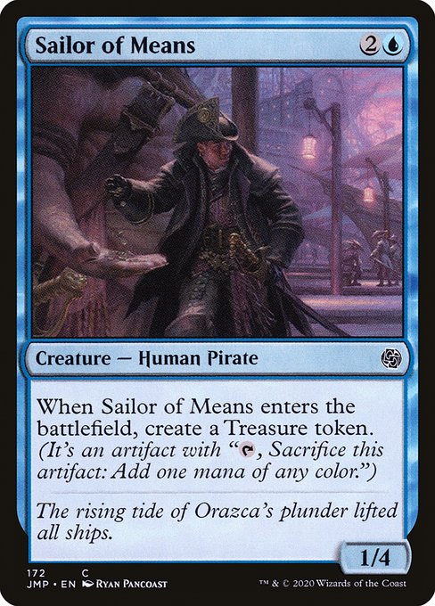 JMP: Sailor of Means