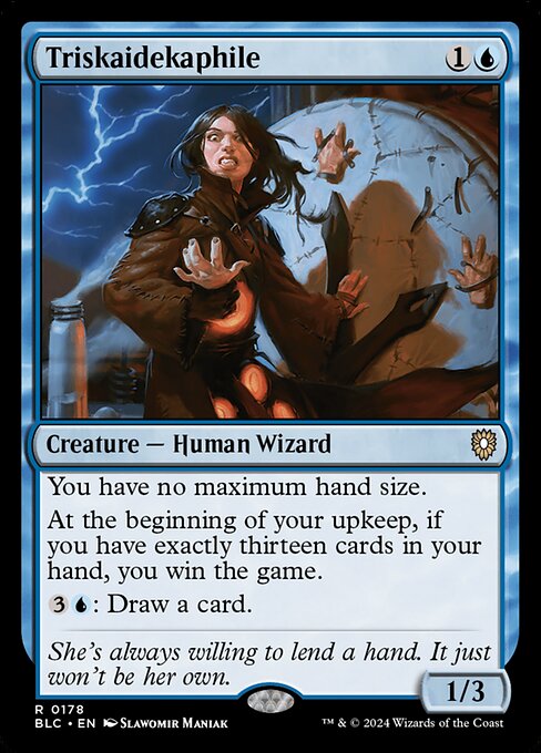 BLC: Triskaidekaphile