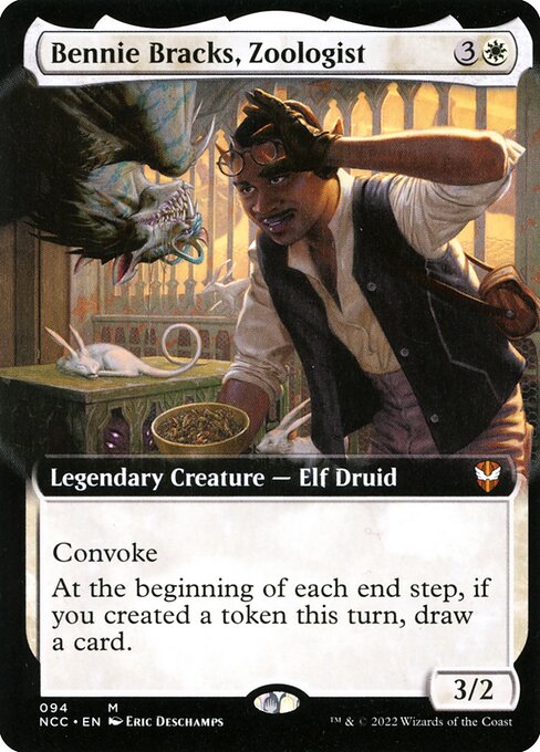 NCC: Bennie Bracks, Zoologist (Extended Art) (Foil)