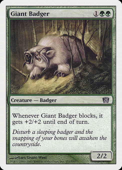 8ED: Giant Badger