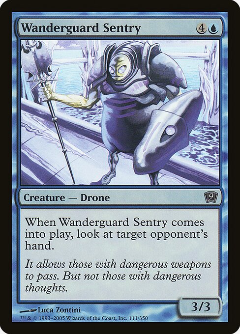 9ED: Wanderguard Sentry (Foil)