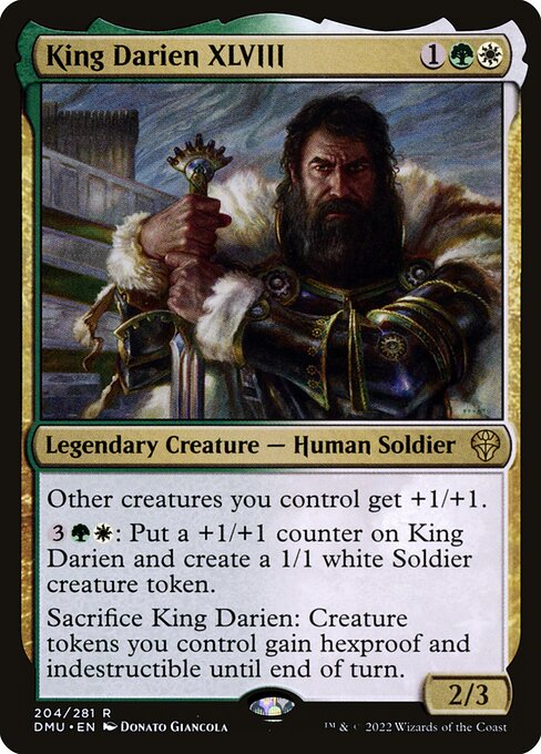 DMU: King Darien XLVIII