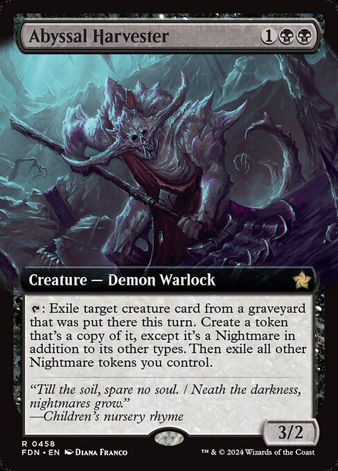 FDN: Abyssal Harvester (Extended Art) (Foil)