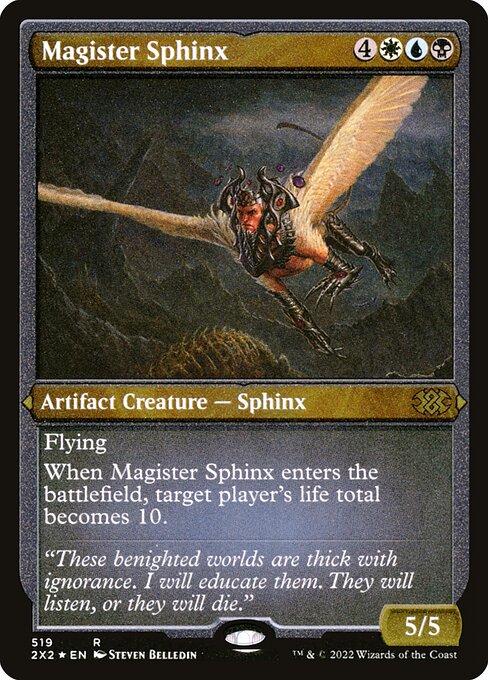 2X2: Magister Sphinx (Foil Etched)