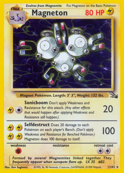 Magneton (11) 11/62 Unlimited Fossil
