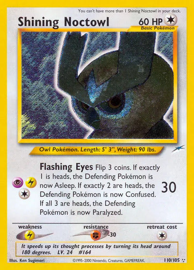 Shining Noctowl 110/105 Unlimited Neo Destiny