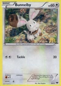 MCD14: Bunnelby - 10/12 (Holofoil)