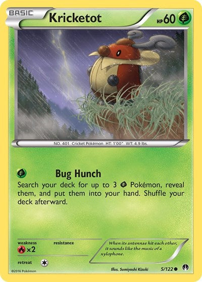 BKP: Kricketot (Reverse Holofoil)