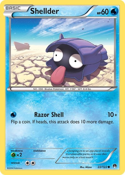 BKP: Shellder (22) (Reverse Holofoil)