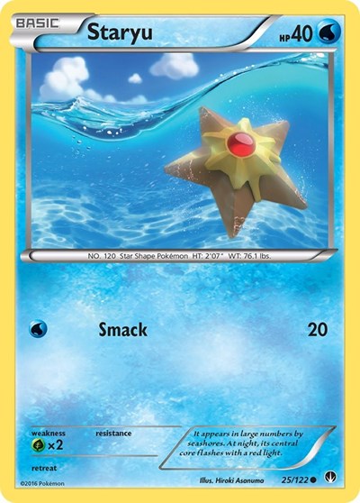 BKP: Staryu (Reverse Holofoil)
