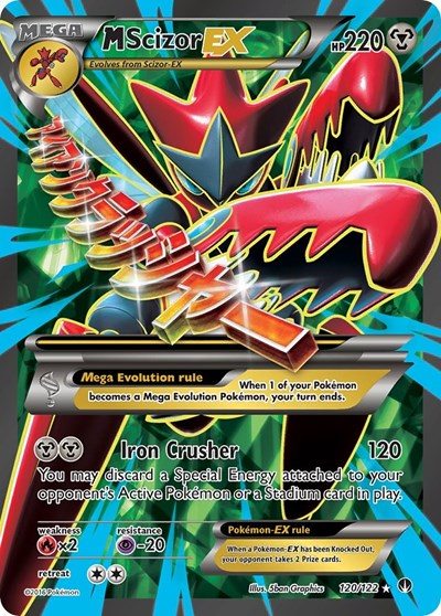 BKP: M Scizor EX (Full Art) (Holofoil)