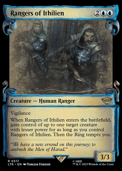 LTR: Rangers of Ithilien (Showcase Scrolls) (Foil)