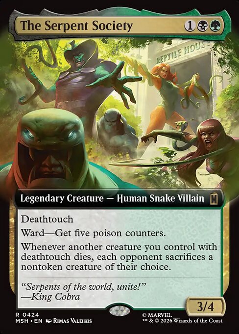 MSH: The Serpent Society (Extended Art) (Foil)