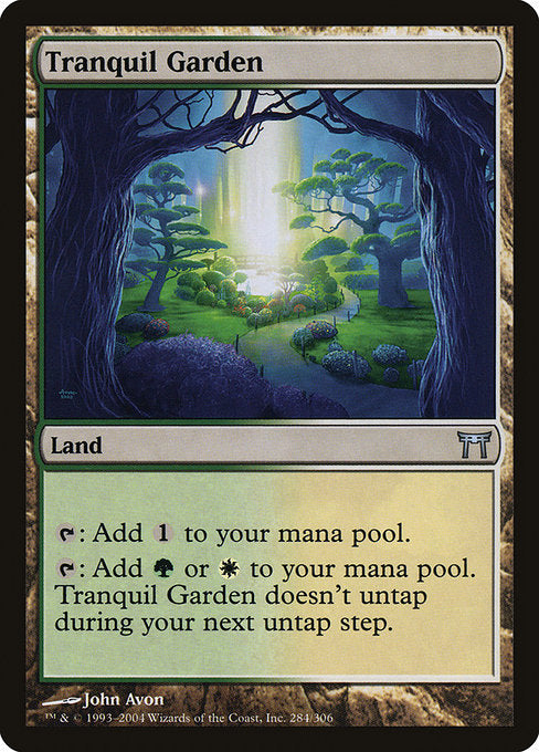 CHK: Tranquil Garden (Foil)
