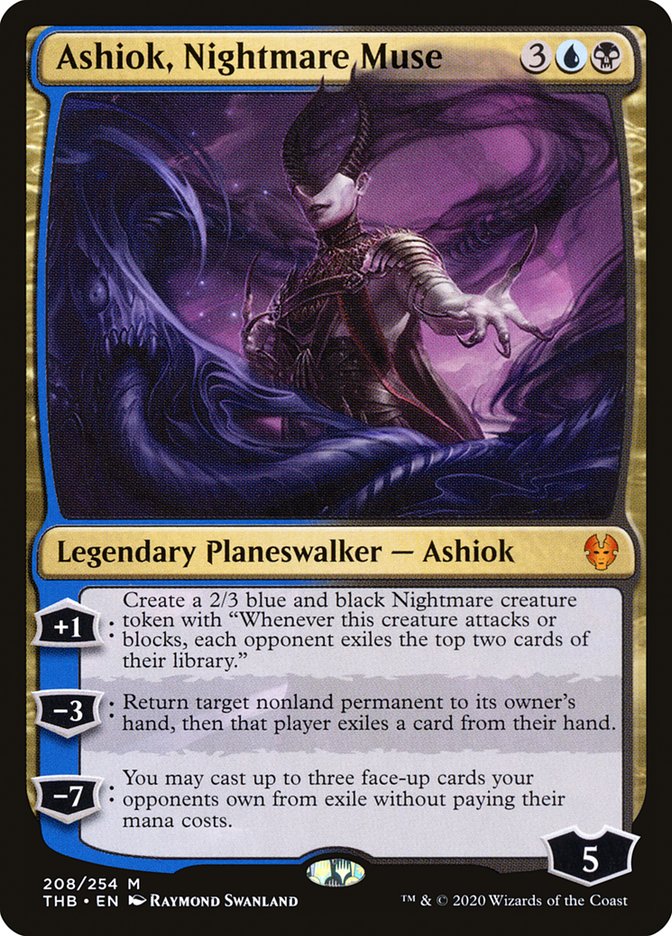 Ashiok, Nightmare Muse [Foil] :: THB