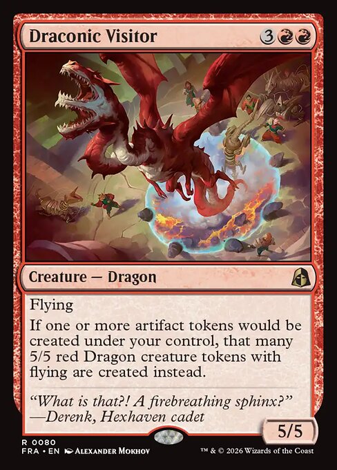 FRA: Draconic Visitor (Foil)