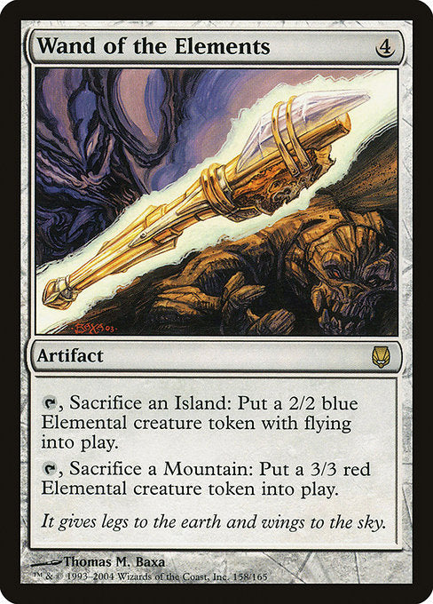 DST: Wand of the Elements (Foil)