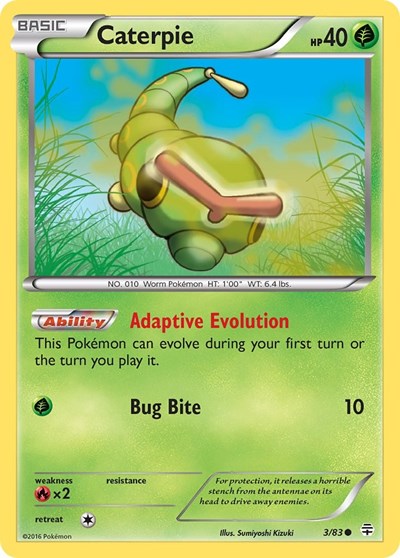 GEN: Caterpie (Reverse Holofoil)