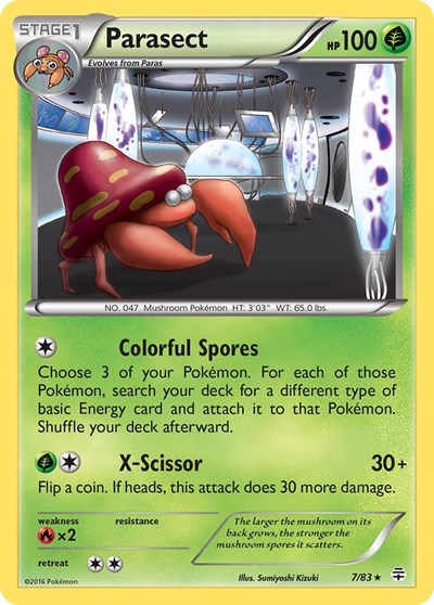 GEN: Parasect (Reverse Holofoil)