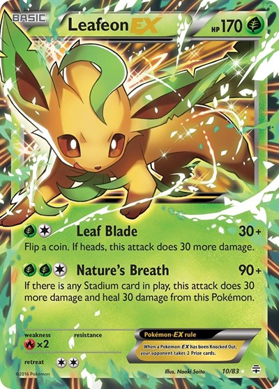GEN: Leafeon EX (Holofoil)