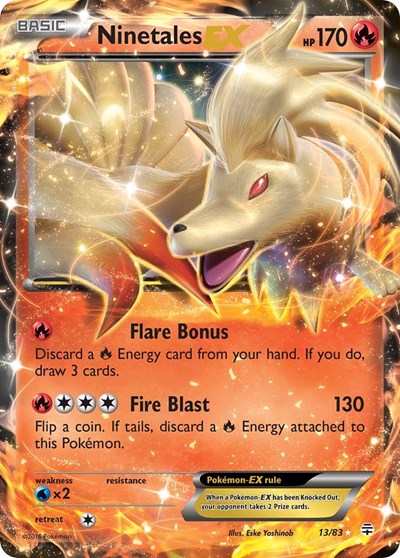GEN: Ninetales EX (Holofoil)