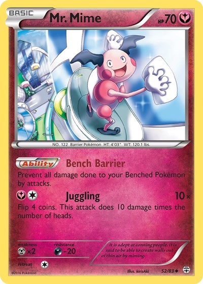GEN: Mr. Mime (Reverse Holofoil)