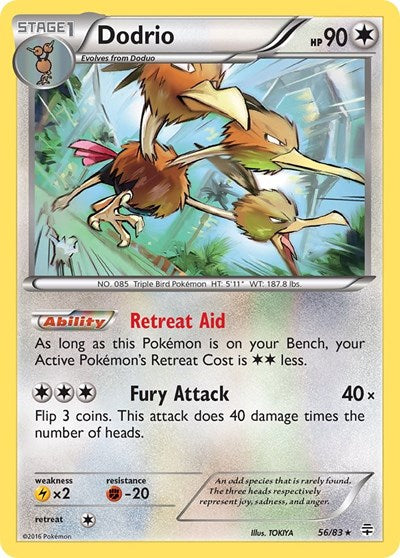GEN: Dodrio (Reverse Holofoil)